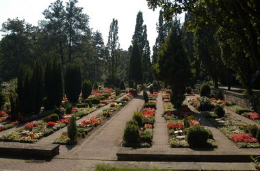 Urnengräber Prökelmoor auf dem Hamburger Friedhof Ohlsdorf
